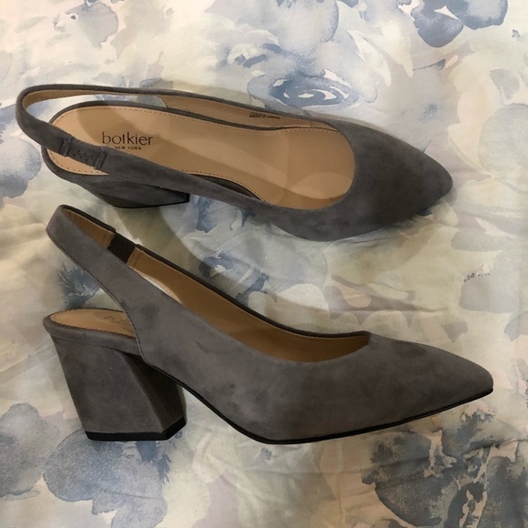 𝅺BOTKIER Suede Heels - Picture 1 of 7